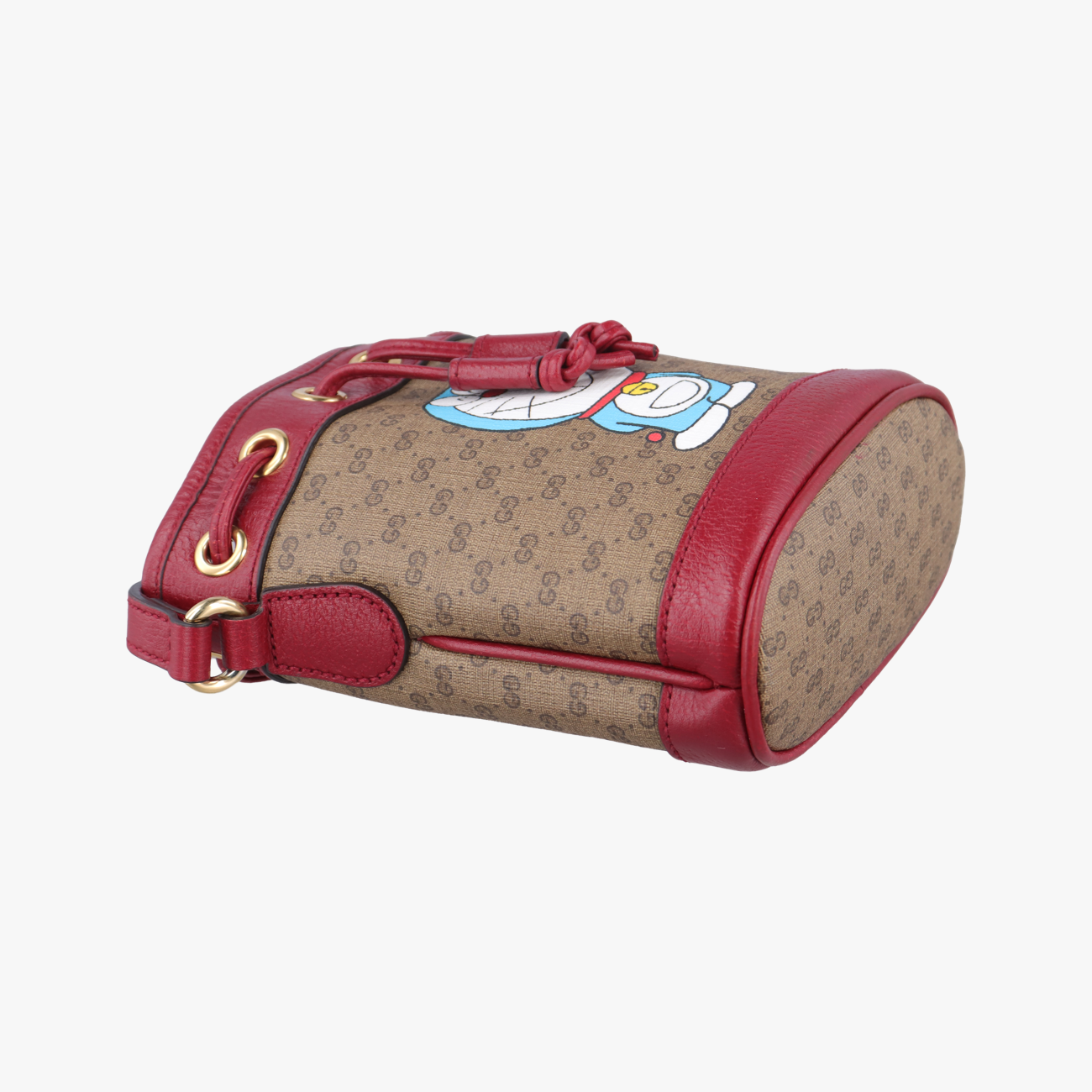 Doraemon collaboration Beige x Bordeaux x Multicolor PVC coated canvas G033979953
