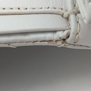 2.55 double flap Matelasse White lambskin 12623751