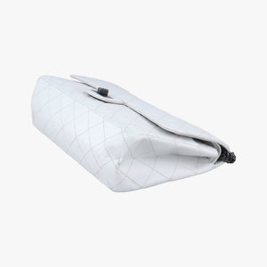 2.55 double flap Matelasse White lambskin 12623751