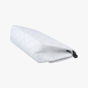 2.55 double flap Matelasse White lambskin 12623751