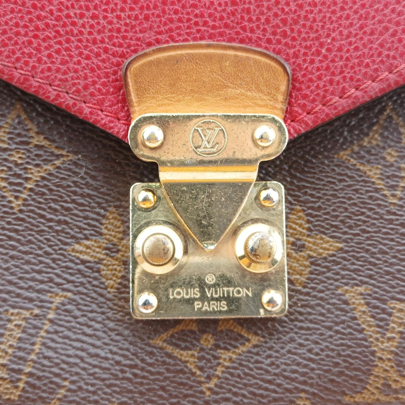PALLAS Chain Brown×CERISE Monogram Canvas×calf leather CA3196
