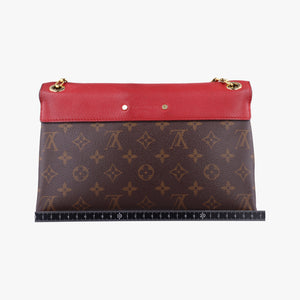 PALLAS Chain Brown×CERISE Monogram Canvas×calf leather CA3196