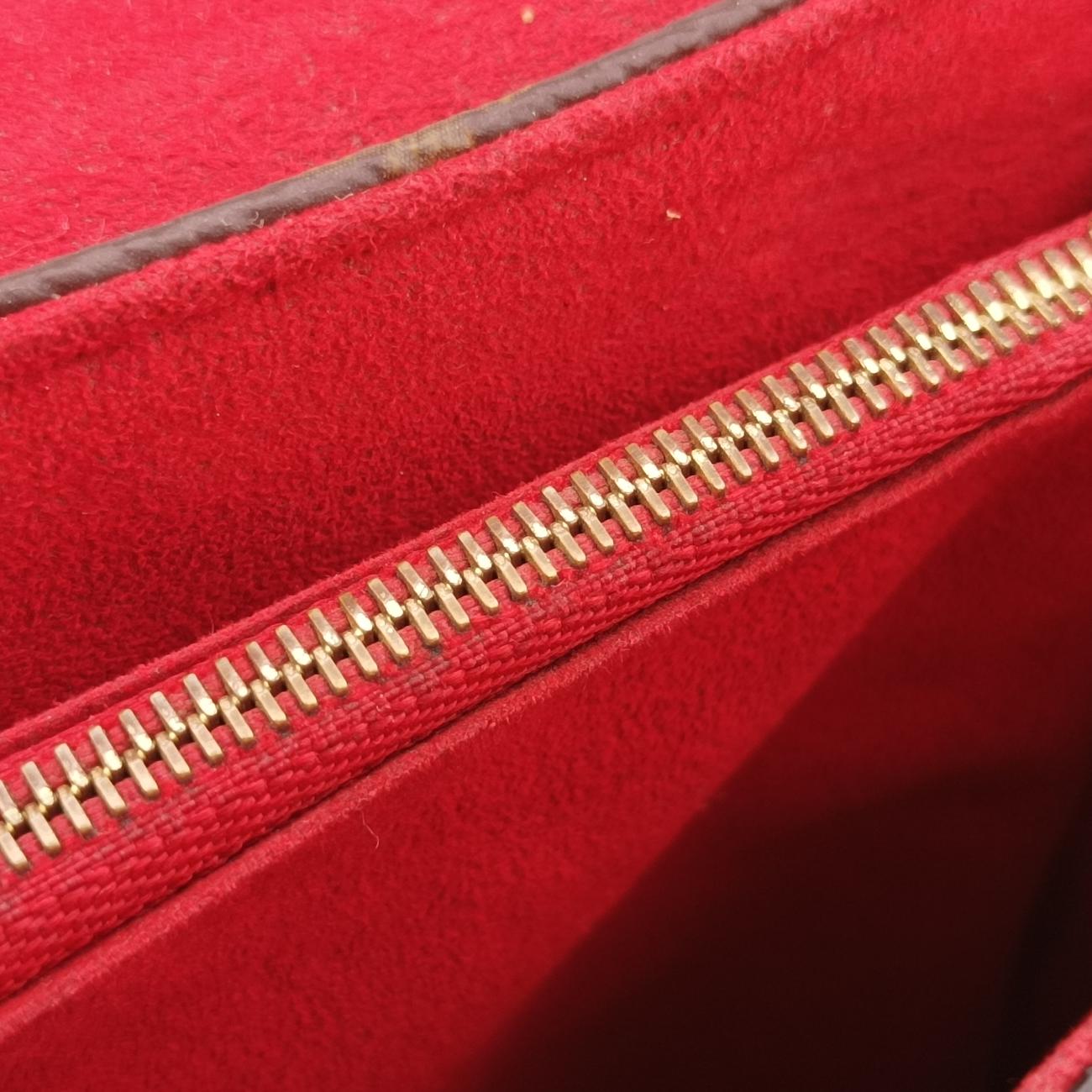 PALLAS Chain Brown×CERISE Monogram Canvas×calf leather CA3196