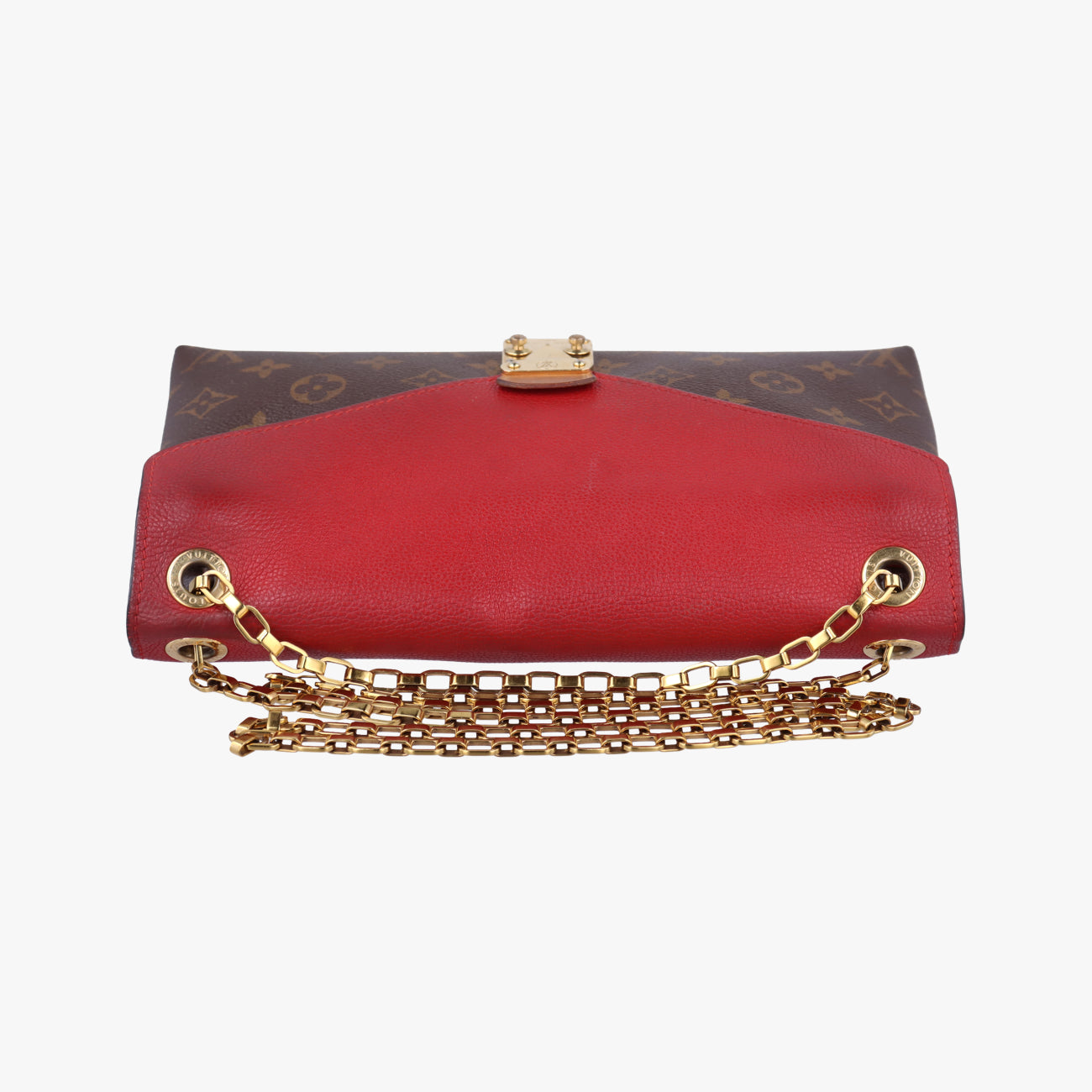 PALLAS Chain Brown×CERISE Monogram Canvas×calf leather CA3196