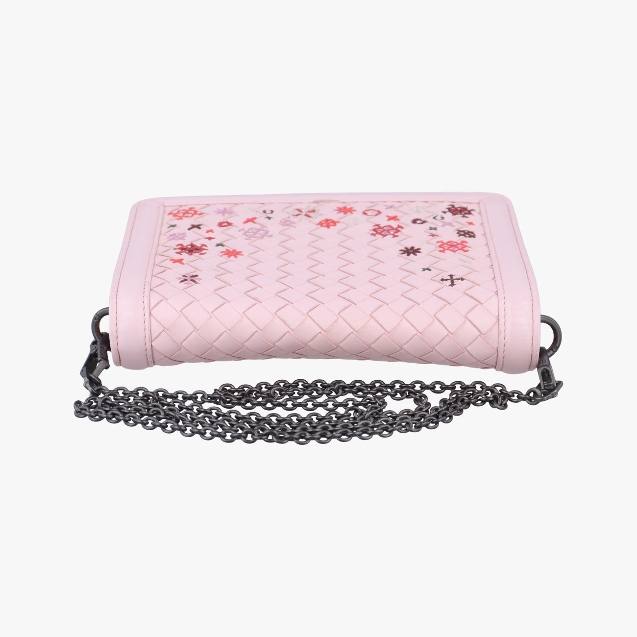 intrecciato Nappa Meadow Flower Mini Pink×Multicolour lambskin B07094897J