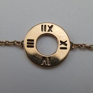 Atlas Pierced Sterling Golden AU750