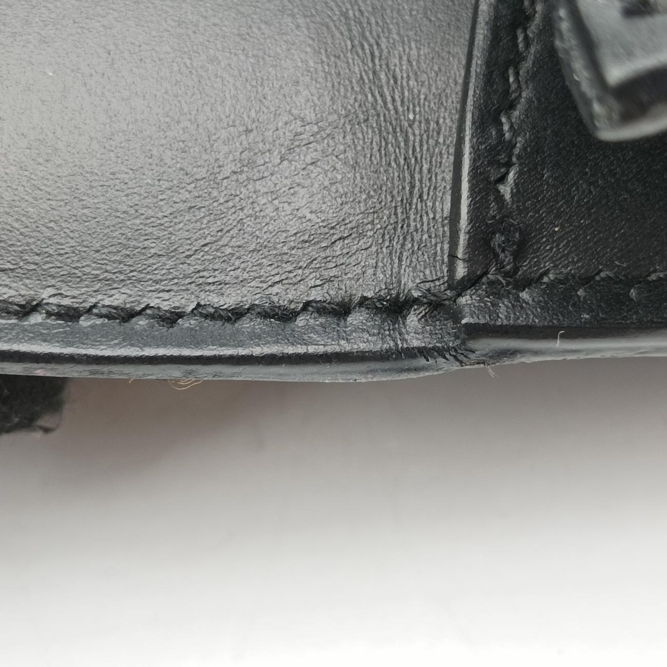 Animalier Cahier Lions Head Black Leather 25