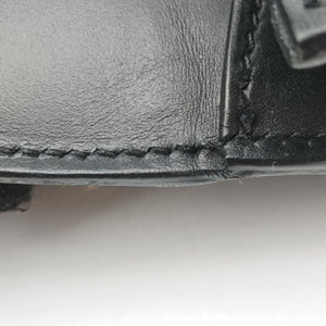 Animalier Cahier Lions Head Black Leather 25