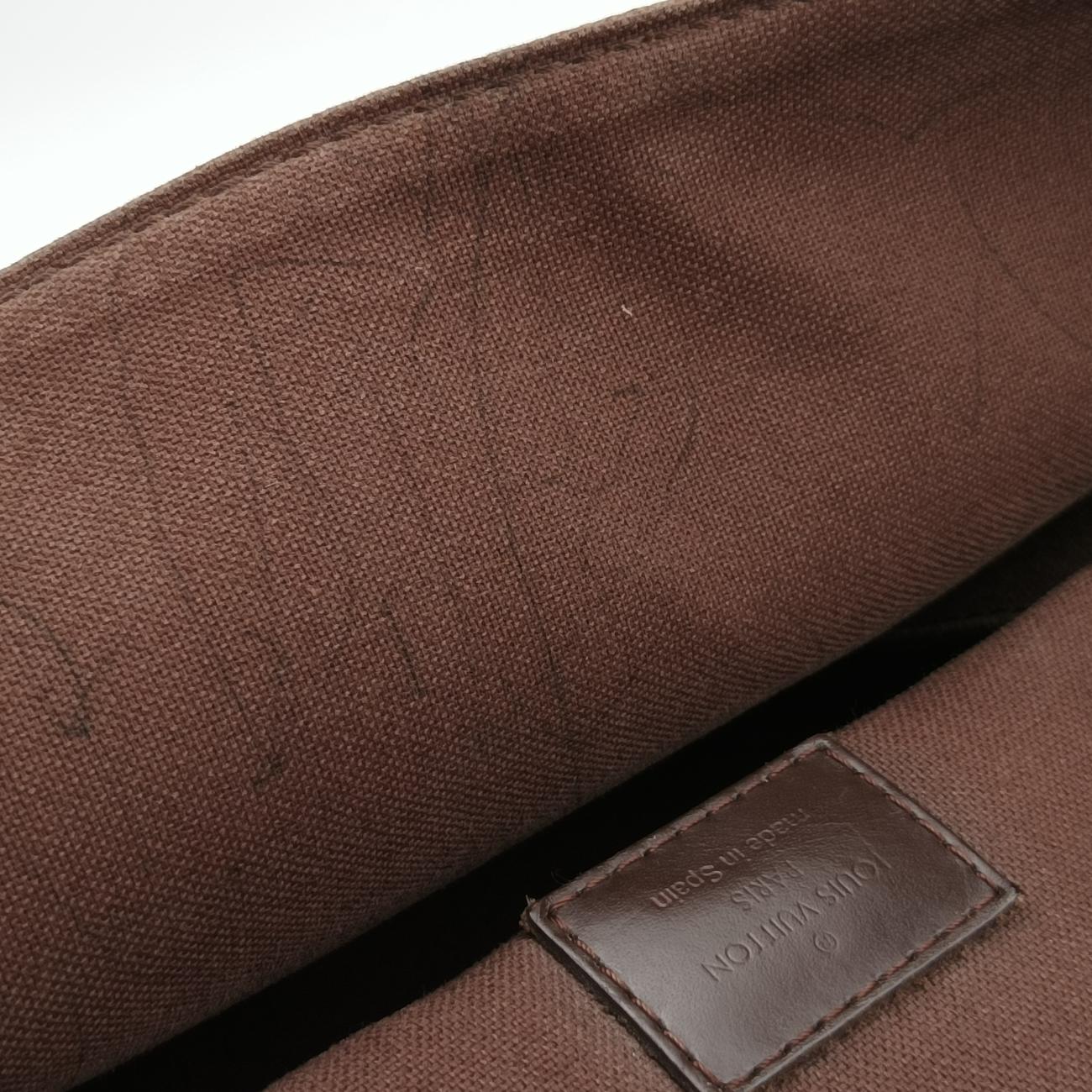 BROOKLYN MM EBENE Damier Canvas CA1120