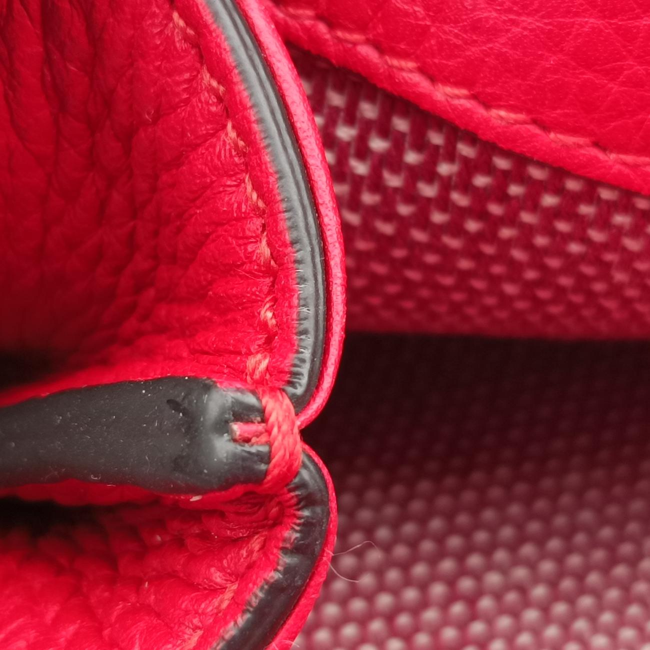 Bamboo Daily Red Leather B018708149