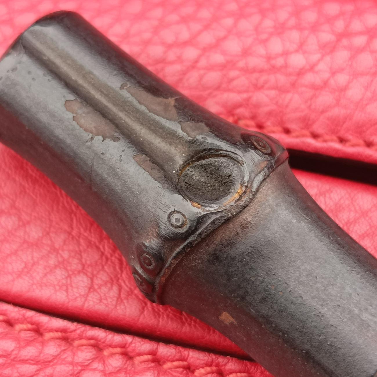 Bamboo Daily Red Leather B018708149
