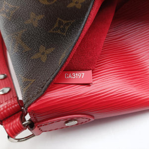 SAINT MICHEL brown×COQUELICOT Monogram Canvas×calf leather CA3197