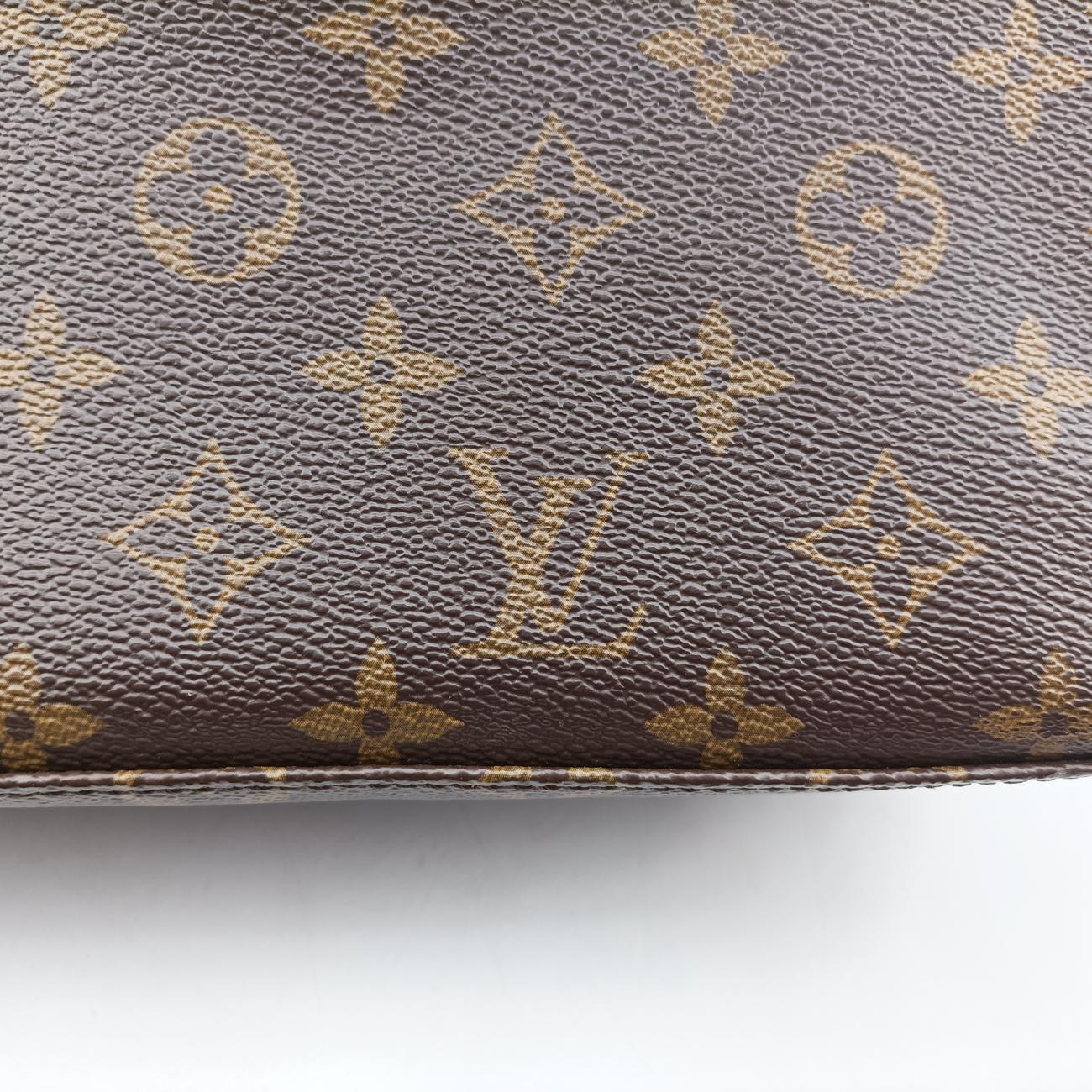 SAINT MICHEL brown×COQUELICOT Monogram Canvas×calf leather CA3197