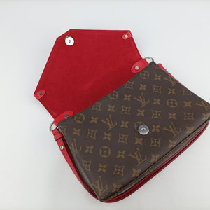 SAINT MICHEL brown×COQUELICOT Monogram Canvas×calf leather CA3197