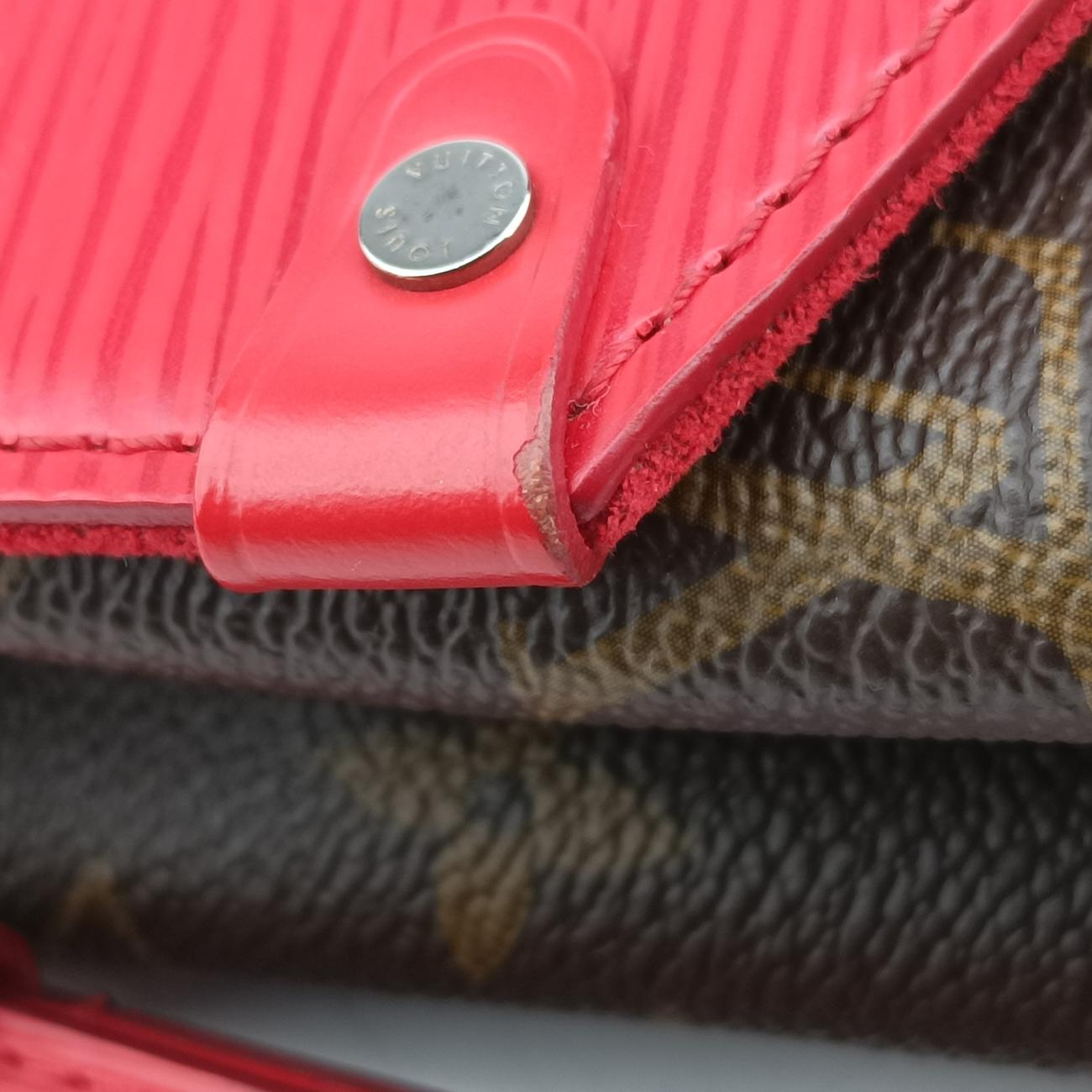 SAINT MICHEL brown×COQUELICOT Monogram Canvas×calf leather CA3197