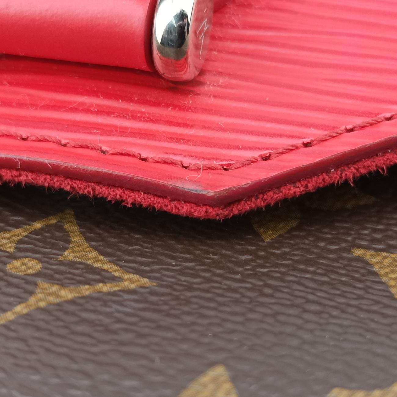 SAINT MICHEL brown×COQUELICOT Monogram Canvas×calf leather CA3197