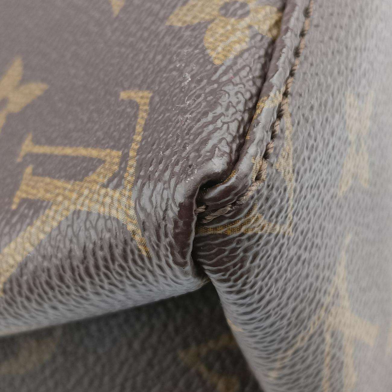 SAINT MICHEL brown×COQUELICOT Monogram Canvas×calf leather CA3197