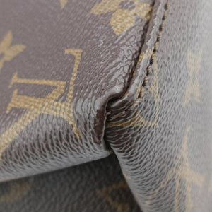 SAINT MICHEL brown×COQUELICOT Monogram Canvas×calf leather CA3197