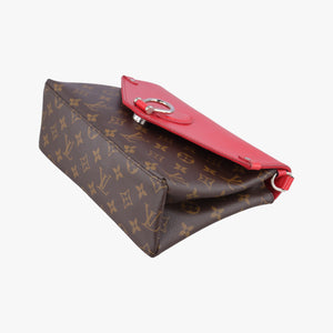 SAINT MICHEL brown×COQUELICOT Monogram Canvas×calf leather CA3197