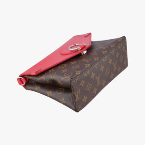 SAINT MICHEL brown×COQUELICOT Monogram Canvas×calf leather CA3197