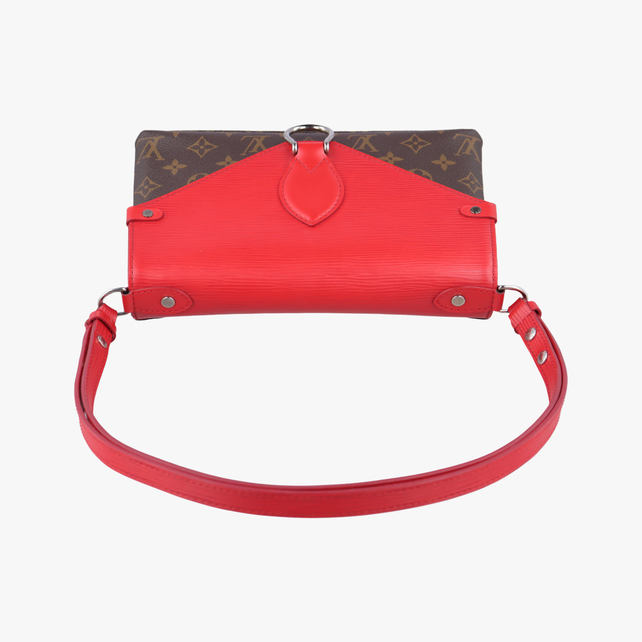 SAINT MICHEL brown×COQUELICOT Monogram Canvas×calf leather CA3197