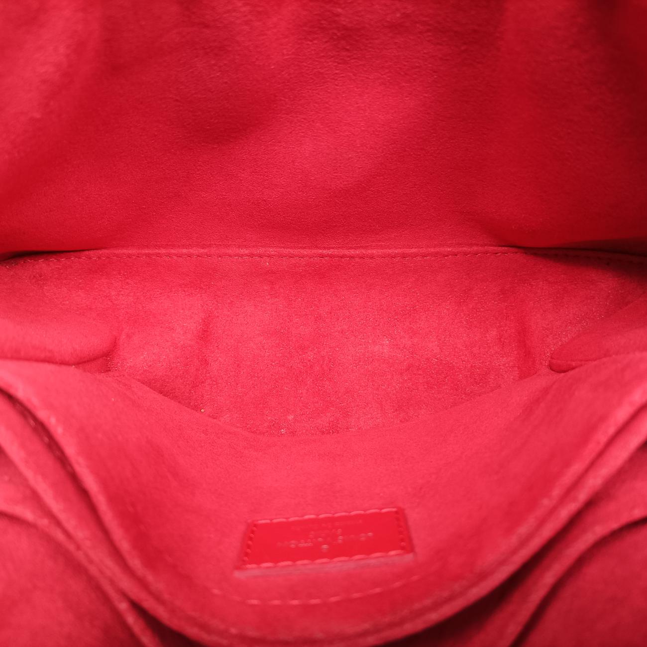 SAINT MICHEL brown×COQUELICOT Monogram Canvas×calf leather CA3197