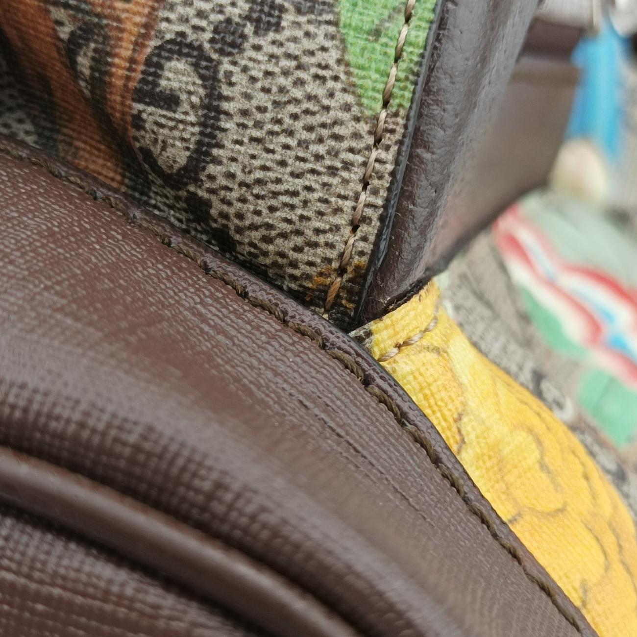 GG Supreme Bengal Brown×Multicolour PVC coated canvas G019885308