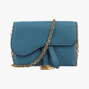 Saddle Blue Leather 43-MA-1220