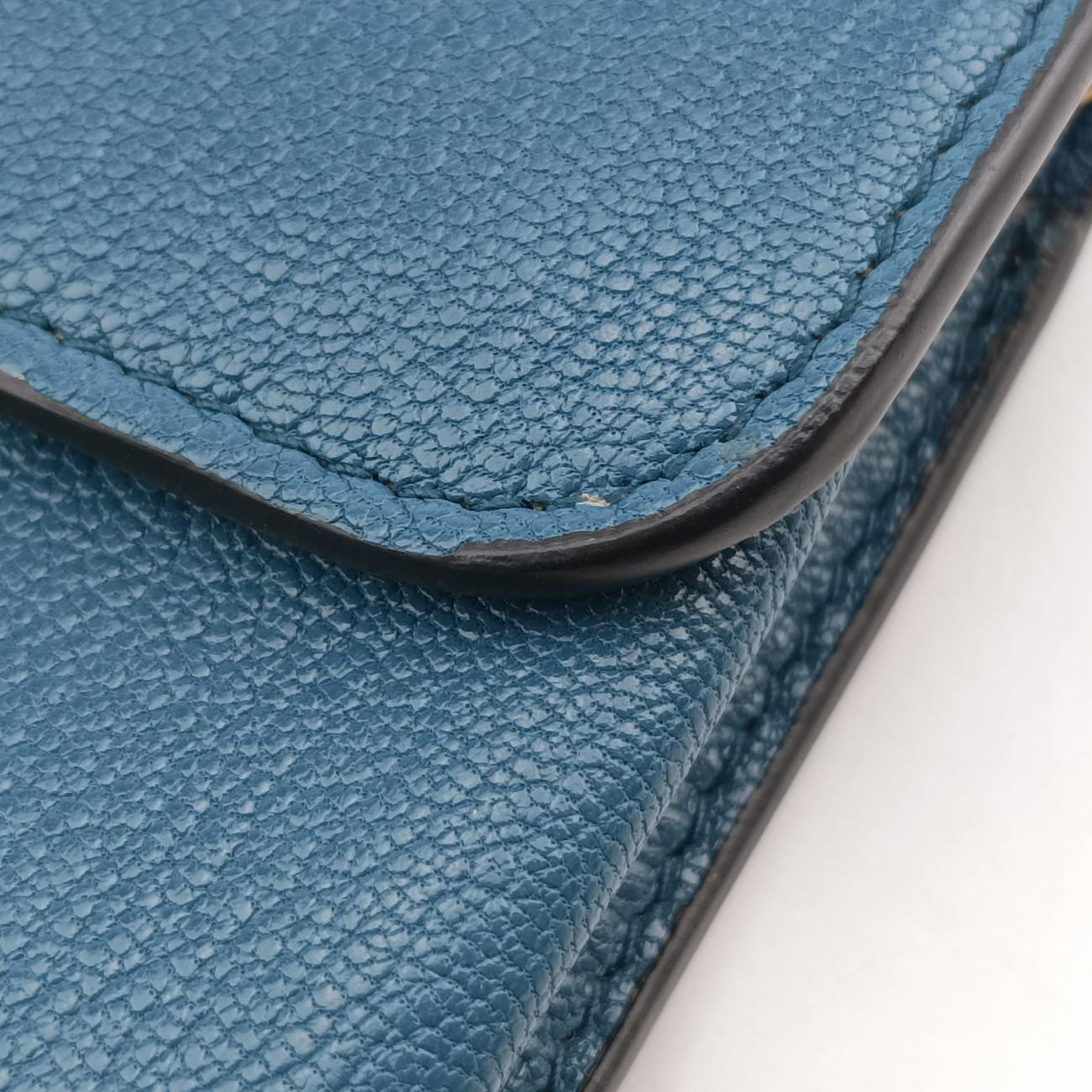 Saddle Blue Leather 43-MA-1220