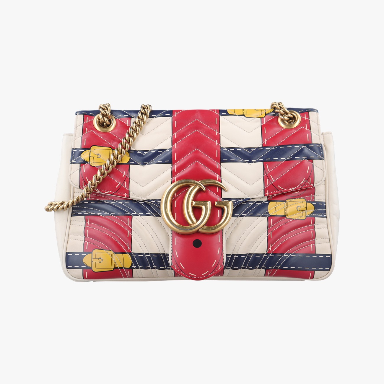 GG Marmont Multicolour Leather E021486496