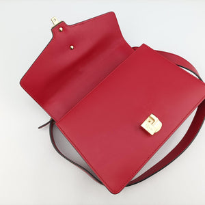 Sylvie Red×navy Leather C026083559