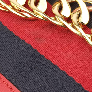 Sylvie Red×navy Leather C026083559