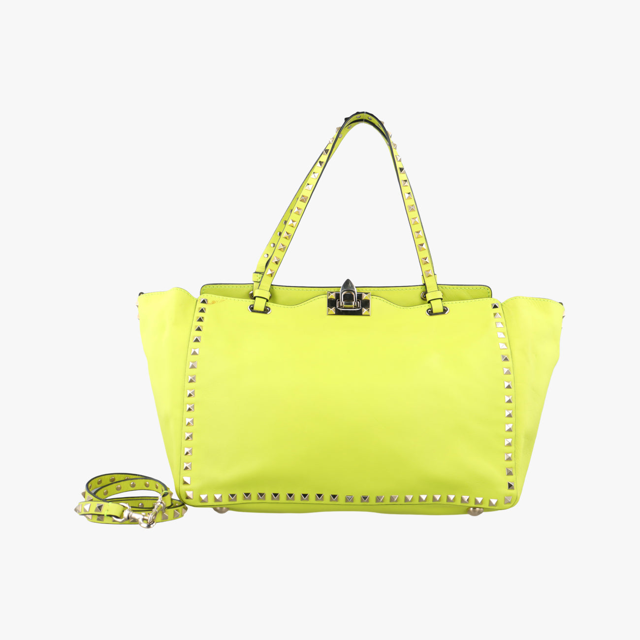 Rockstud Yellow Leather Lot number unknown