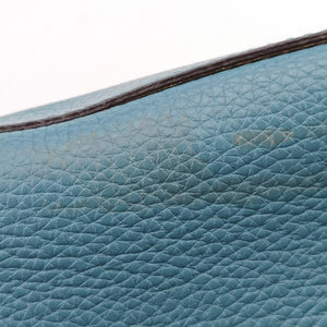 bamboo shopper Blue Leather G015043925