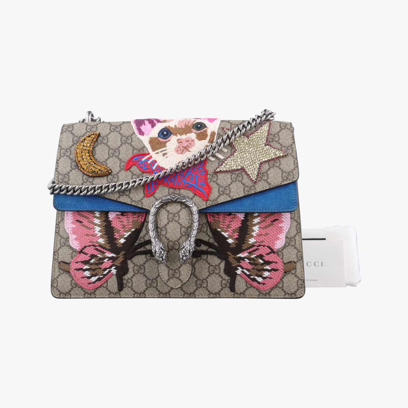 Dionysus Beige×Multicolour PVC coated canvas H019984295