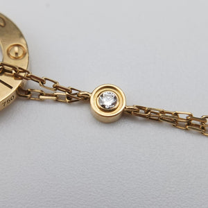 Love Circle DIAMONDS Golden AU750 DYF404