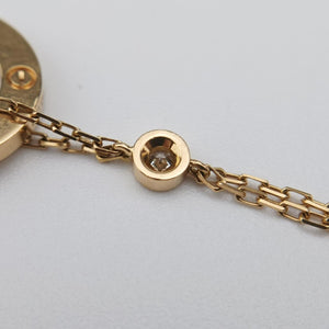 Love Circle DIAMONDS Golden AU750 DYF404