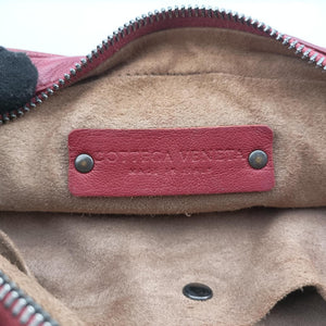 Intrecciato Burgundy lambskin B07806689Y