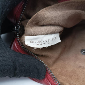 Intrecciato Burgundy lambskin B07806689Y