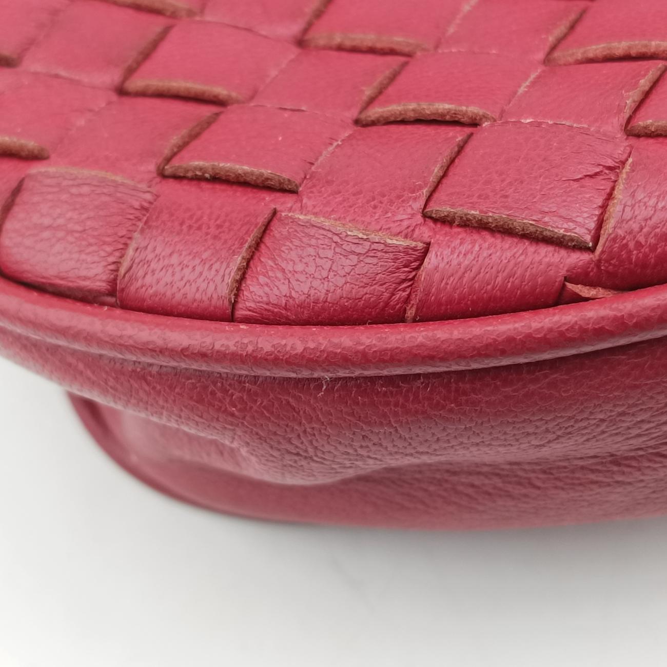 Intrecciato Burgundy lambskin B07806689Y