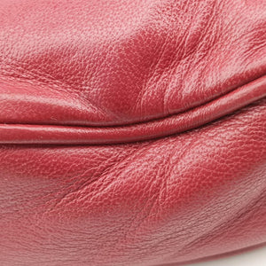 Intrecciato Burgundy lambskin B07806689Y