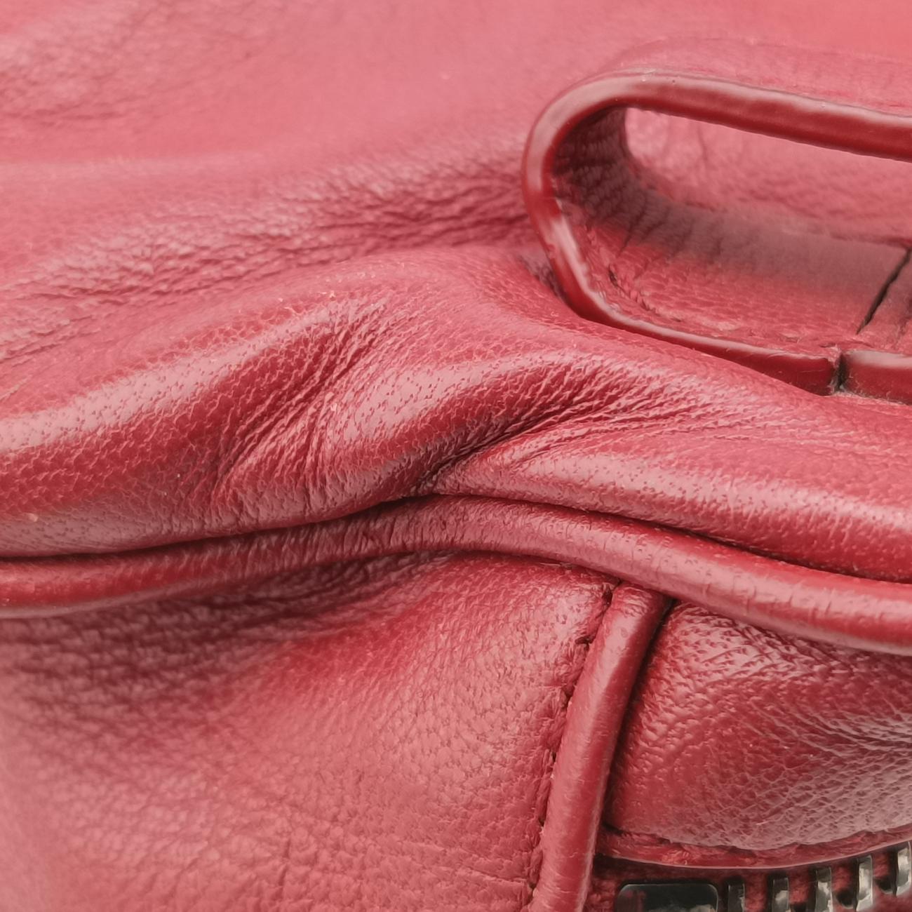 Intrecciato Burgundy lambskin B07806689Y