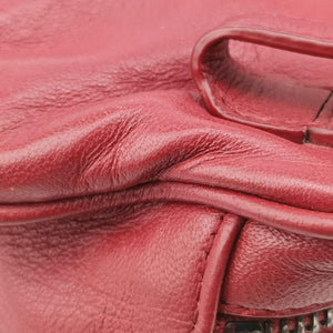 Intrecciato Burgundy lambskin B07806689Y