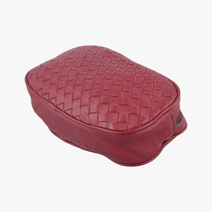 Intrecciato Burgundy lambskin B07806689Y