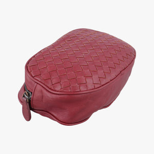 Intrecciato Burgundy lambskin B07806689Y