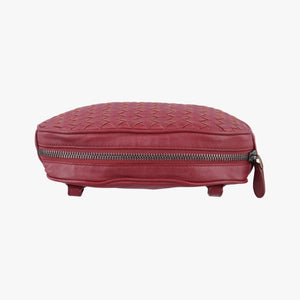 Intrecciato Burgundy lambskin B07806689Y