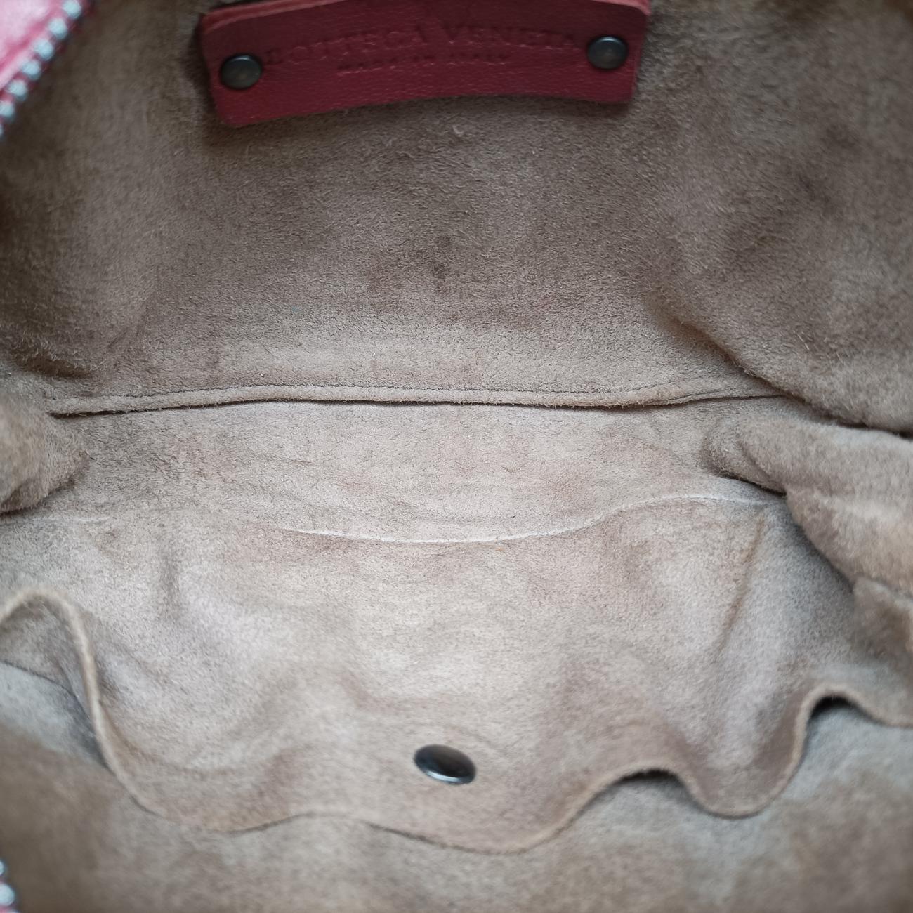 Intrecciato Burgundy lambskin B07806689Y