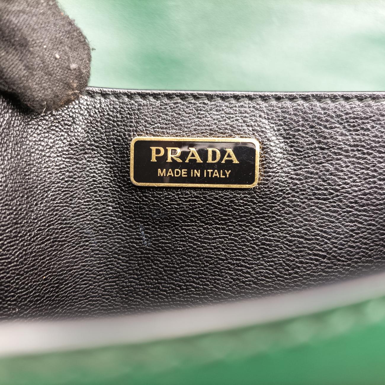 Cahier Green×Black Leather 25 B