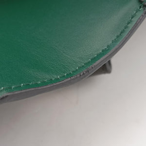 Cahier Green×Black Leather 25 B