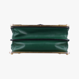 Cahier Green×Black Leather 25 B